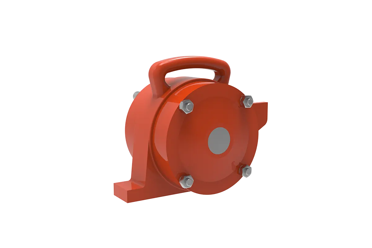 Kem-P KVM-HV Pneumatic Formwork Vibrator – Mounting View